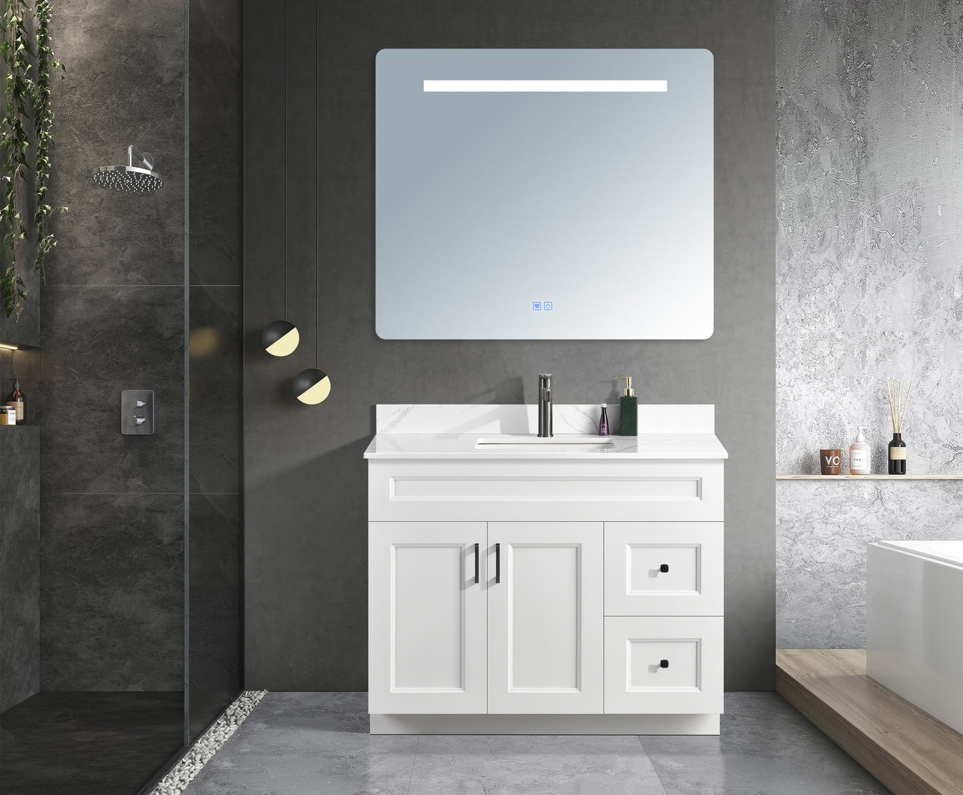 Pinewood Vanity 42" Pinewood Vanity 42"